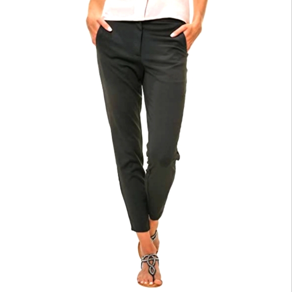 VERO MODA Women Black Victoria Ankle Pant Trousers - Picture 1 of 11